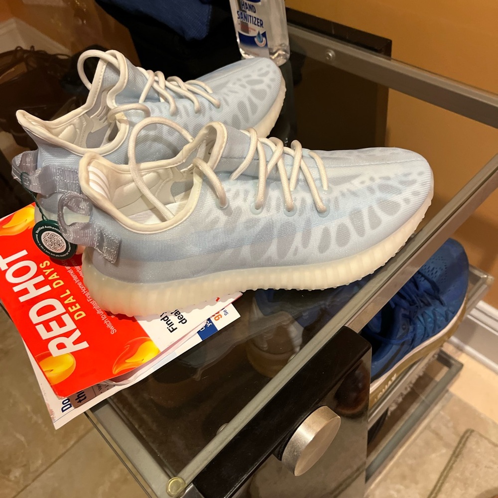 Yeezy Boost 350 V2 mono ice. New in box